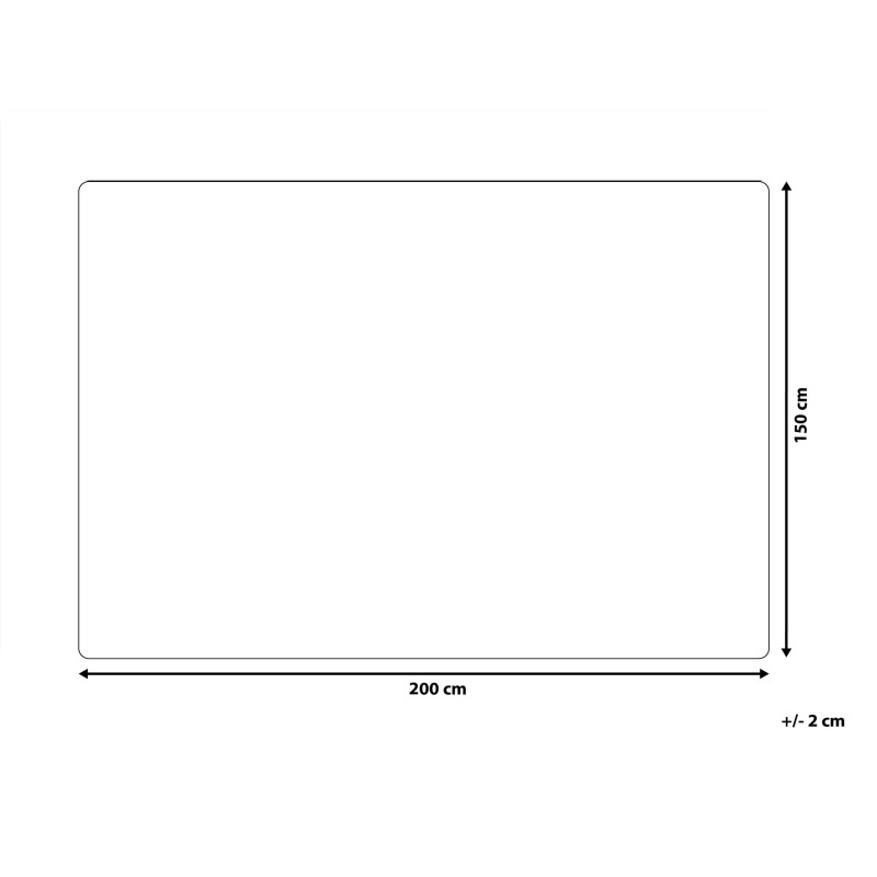 Koc REKA 150 x 200 cm Czerwony Koc REKA 150 x 200 cm Czerwony