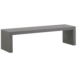 Ławka ogrodowa TARANTO 150 cm Beton Szary