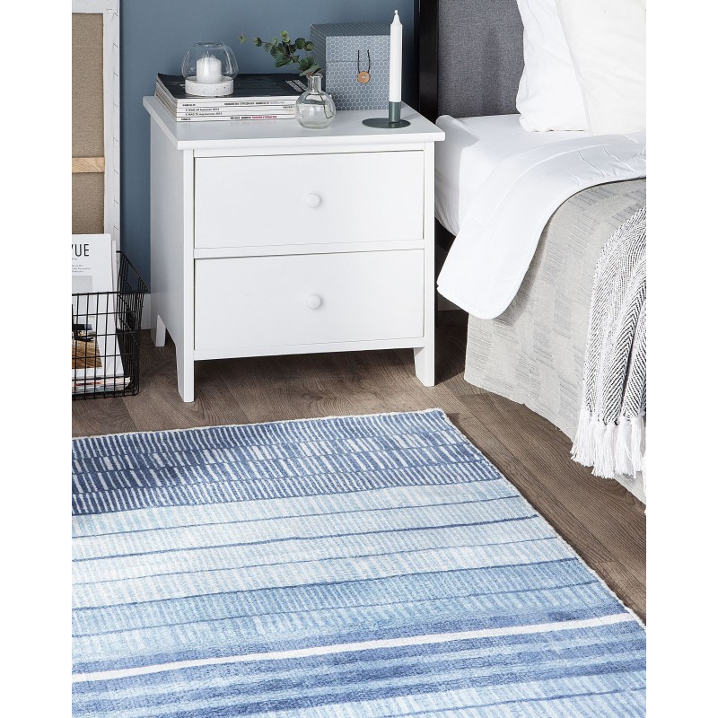Dywan 80 x 150 cm jasnoniebieski YARDERE Dywan 80 x 150 cm jasnoniebieski YARDERE