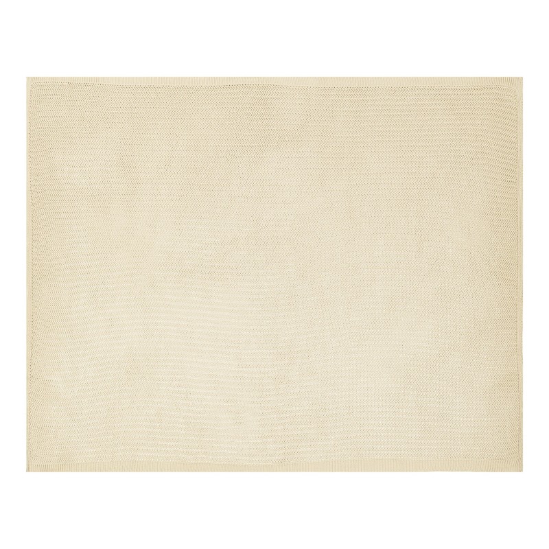 Narzuta na łóżko ILEN Bawełna 150 x 200 cm Beżowy Narzuta na łóżko ILEN Bawełna 150 x 200 cm Beżowy