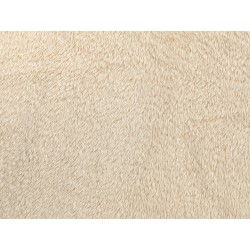 Koc NAMDU 125 x 150 cm Jasnobeżowy Koc NAMDU 125 x 150 cm Jasnobeżowy