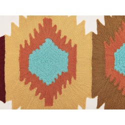 Poduszka dekoracyjna DANAPUR Bawełna 40 x 60 cm Kolorowy Wzór geometryczny Poduszka dekoracyjna DANAPUR Bawełna 40 x 60 cm Kolorowy Wzór geometryczny
