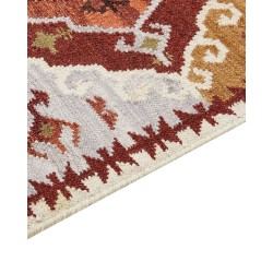 Dywan wełniany kilim 200 x 300 cm wielokolorowy PROSHYAN Dywan wełniany kilim 200 x 300 cm wielokolorowy PROSHYAN