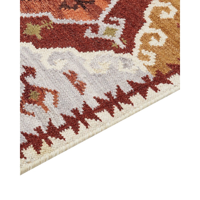 Dywan wełniany kilim 200 x 300 cm wielokolorowy PROSHYAN Dywan wełniany kilim 200 x 300 cm wielokolorowy PROSHYAN