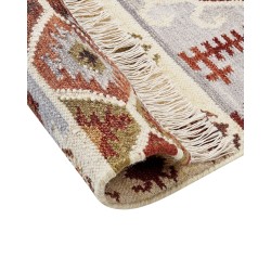 Dywan wełniany kilim 200 x 300 cm wielokolorowy PROSHYAN Dywan wełniany kilim 200 x 300 cm wielokolorowy PROSHYAN