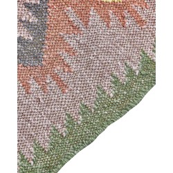 Dywan zewnętrzny 80 x 150 cm wielokolorowy SAHBAZ Dywan zewnętrzny 80 x 150 cm wielokolorowy SAHBAZ