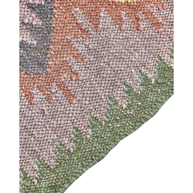 Dywan zewnętrzny 80 x 150 cm wielokolorowy SAHBAZ Dywan zewnętrzny 80 x 150 cm wielokolorowy SAHBAZ
