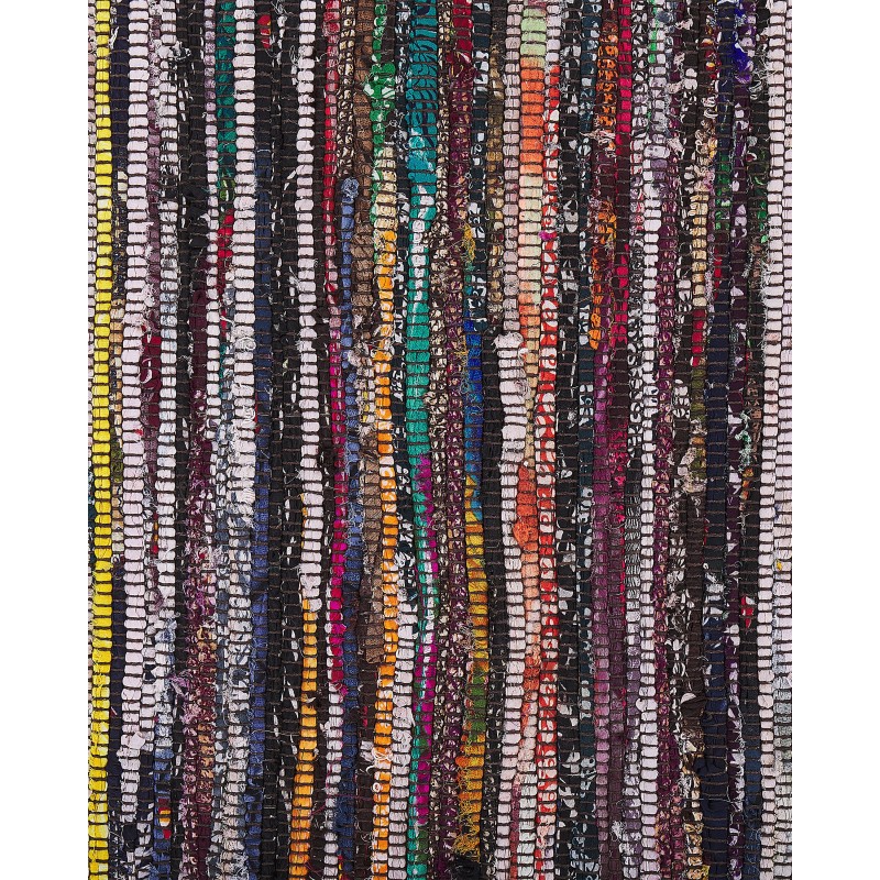 Dywan 140 x 200 cm ciemny wielokolorowy DANCA Dywan 140 x 200 cm ciemny wielokolorowy DANCA