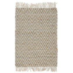 Dywan z juty 50 x 80 cm beżowy AFRIN Dywan z juty 50 x 80 cm beżowy AFRIN