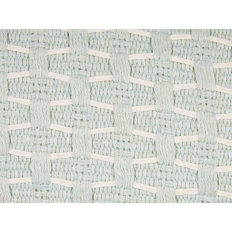 Zestaw 2 poduszek dekoracyjnych HAKONE 45 x 25 cm Miętowy Wzór geometryczny Zestaw 2 poduszek dekoracyjnych HAKONE 45 x 25 cm Miętowy Wzór geometryczny