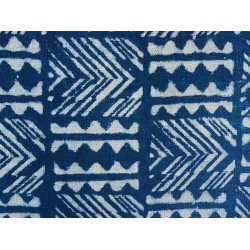 Koc SHIVPURI Bawełna 130 x 180 cm Niebieski Koc SHIVPURI Bawełna 130 x 180 cm Niebieski