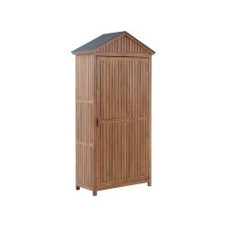Szafa ogrodowa SAVOCA Drewno akacjowe 100 cm 40 cm Brązowy