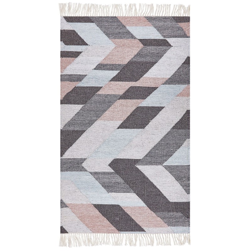 Dywan z juty 80 x 150 cm wielokolorowy NAKKAS Dywan z juty 80 x 150 cm wielokolorowy NAKKAS
