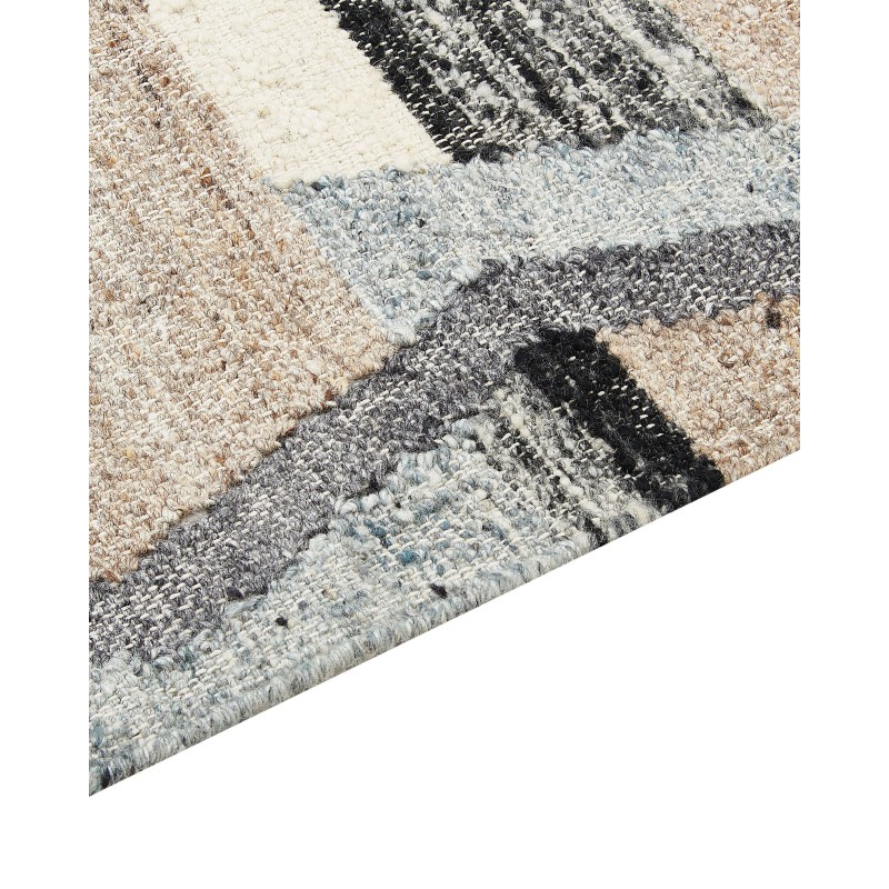 Dywan wełniany kilim 160 x 230 cm wielokolorowy AYGEZARD Dywan wełniany kilim 160 x 230 cm wielokolorowy AYGEZARD