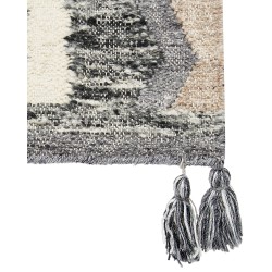 Dywan wełniany kilim 160 x 230 cm wielokolorowy AYGEZARD Dywan wełniany kilim 160 x 230 cm wielokolorowy AYGEZARD