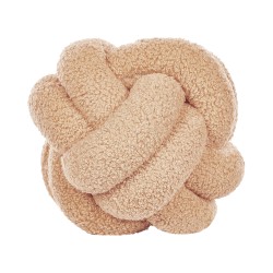 Zestaw 2 poduszek dekoracyjnych MALNI Boucle 19 x 19 cm Piaskowy Jednolity Zestaw 2 poduszek dekoracyjnych MALNI Boucle 19 x 19 cm Piaskowy Jednolity