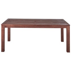 Stół ogrodowy TUSCANIA 180 cm 100 cm Drewno eukaliptusowe Ciemnobrązowy Stół ogrodowy TUSCANIA 180 cm 100 cm Drewno eukaliptusowe Ciemnobrązowy