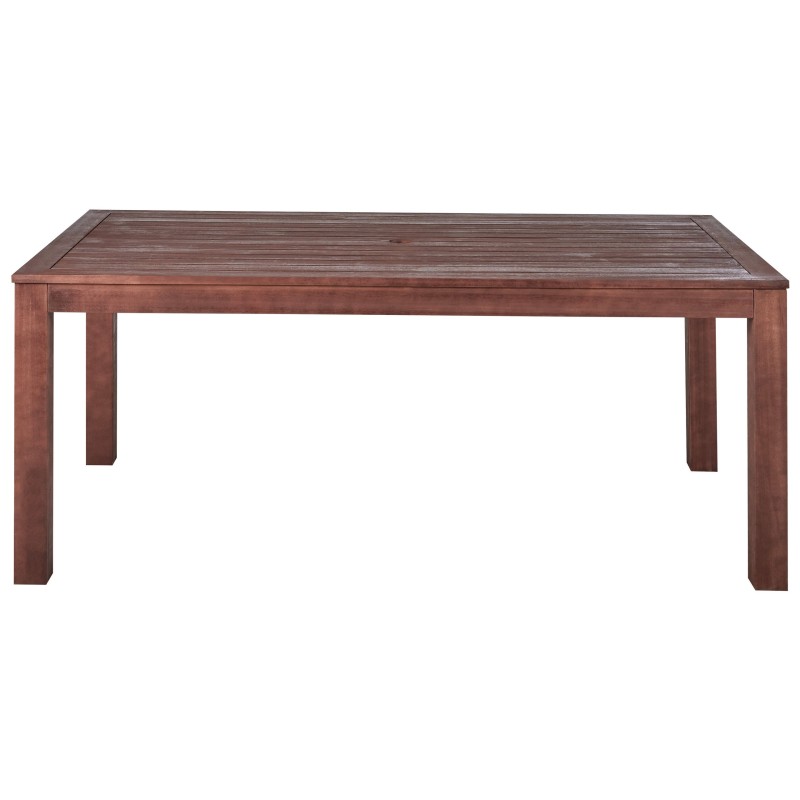 Stół ogrodowy TUSCANIA 180 cm 100 cm Drewno eukaliptusowe Ciemnobrązowy Stół ogrodowy TUSCANIA 180 cm 100 cm Drewno eukaliptusowe Ciemnobrązowy