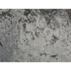 Zestaw 2 poduszek dekoracyjnych HOSTA Welur 45 x 45 cm Szary Jednolity Zestaw 2 poduszek dekoracyjnych HOSTA Welur 45 x 45 cm Szary Jednolity