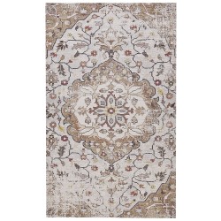 Dywan 150 x 230 cm beżowo-brązowy KATTAKKADA Dywan 150 x 230 cm beżowo-brązowy KATTAKKADA