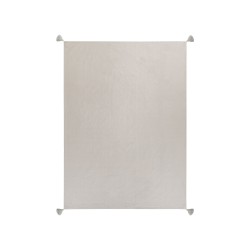 Narzuta na łóżko LINDULA Bawełna 150 x 200 cm Beżowoszary Narzuta na łóżko LINDULA Bawełna 150 x 200 cm Beżowoszary