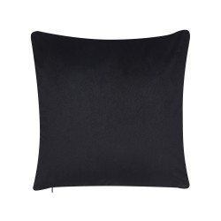 Zestaw 2 poduszek dekoracyjnych URSINIA Welur 45 x 45 cm Złoty Wzór orientalny Zestaw 2 poduszek dekoracyjnych URSINIA Welur 45 x 45 cm Złoty Wzór orientalny