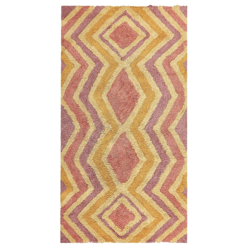 Dywan bawełniany 80 x 150 cm wielokolorowy CANAKKALE Dywan bawełniany 80 x 150 cm wielokolorowy CANAKKALE