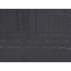 Koc FETHIYE Bawełna 140 x 170 cm Ciemnoszary Koc FETHIYE Bawełna 140 x 170 cm Ciemnoszary