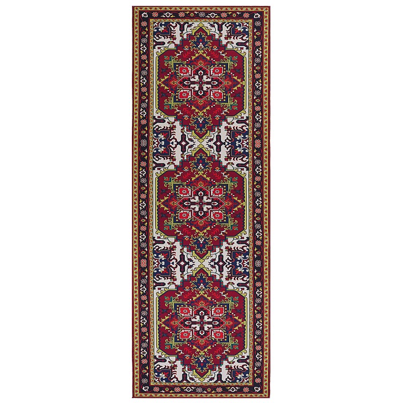 Dywan 70 x 200 cm czerwony COLACHEL Dywan 70 x 200 cm czerwony COLACHEL