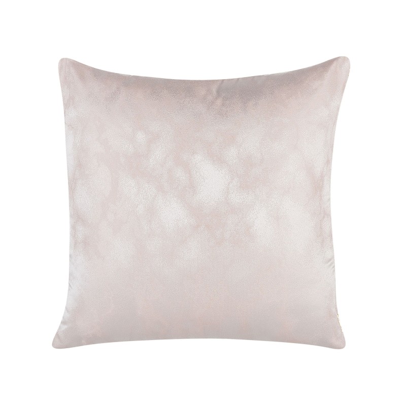 Zestaw 2 poduszek dekoracyjnych CASSIA 45 x 45 cm Różowy Wzór geometryczny Zestaw 2 poduszek dekoracyjnych CASSIA 45 x 45 cm Różowy Wzór geometryczny