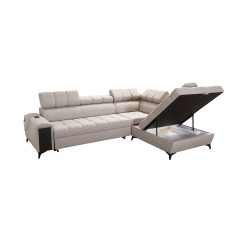 Venna VII corner sofa with a sleeping function, USB port, and an opening bar Plush, Avra 9 Venna VII corner sofa with a sleeping function, USB port, and an opening bar Plush, Avra 9