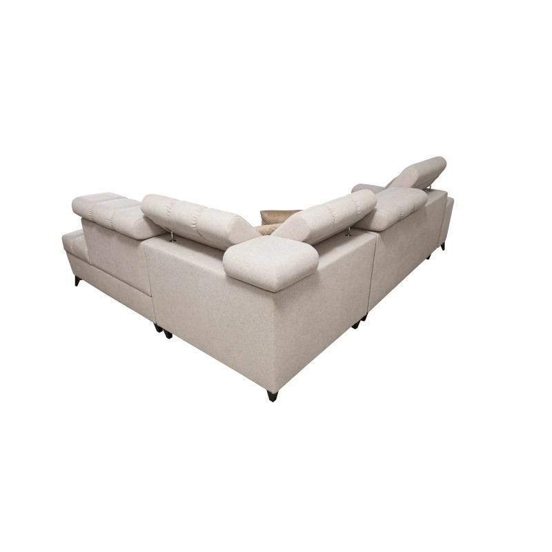 Venna VII corner sofa with a sleeping function, USB port, and an opening bar Plush, Avra 9 Venna VII corner sofa with a sleeping function, USB port, and an opening bar Plush, Avra 9