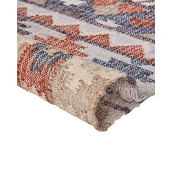 Dywan z juty 160 x 230 cm wielokolorowy KALFA Dywan z juty 160 x 230 cm wielokolorowy KALFA