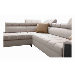 Venna VII corner sofa with a sleeping function, USB port, and opening bar Plush, Avra 2 Venna VII corner sofa with a sleeping function, USB port, and opening bar Plush, Avra 2