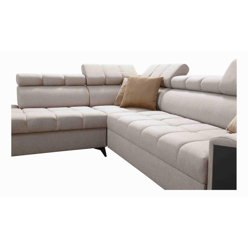 Venna VII corner sofa with a sleeping function, USB port, and opening bar Plush, Avra 2 Venna VII corner sofa with a sleeping function, USB port, and opening bar Plush, Avra 2