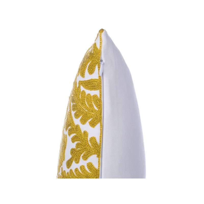 Zestaw 2 poduszek dekoracyjnych PRIMULA Bawełna 45 x 45 cm Musztardowy Ikat Zestaw 2 poduszek dekoracyjnych PRIMULA Bawełna 45 x 45 cm Musztardowy Ikat