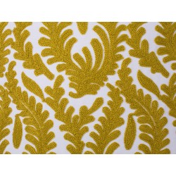 Zestaw 2 poduszek dekoracyjnych PRIMULA Bawełna 45 x 45 cm Musztardowy Ikat Zestaw 2 poduszek dekoracyjnych PRIMULA Bawełna 45 x 45 cm Musztardowy Ikat