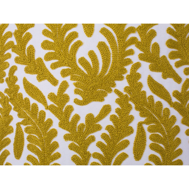 Zestaw 2 poduszek dekoracyjnych PRIMULA Bawełna 45 x 45 cm Musztardowy Ikat Zestaw 2 poduszek dekoracyjnych PRIMULA Bawełna 45 x 45 cm Musztardowy Ikat
