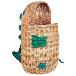 Kosz na zabawki Smok CRADOCK Rattan Naturalny