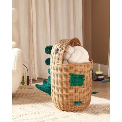 Kosz na zabawki Smok CRADOCK Rattan Naturalny Kosz na zabawki Smok CRADOCK Rattan Naturalny