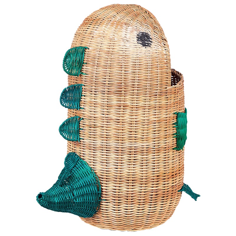 Kosz na zabawki Smok CRADOCK Rattan Naturalny Kosz na zabawki Smok CRADOCK Rattan Naturalny