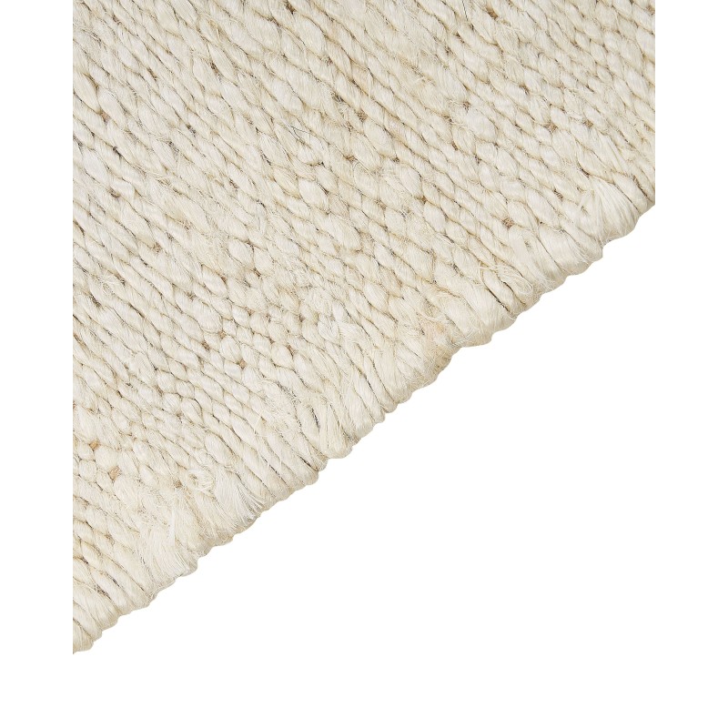 Dywan z juty 80 x 150 cm jasnobeżowy LUNIA Dywan z juty 80 x 150 cm jasnobeżowy LUNIA