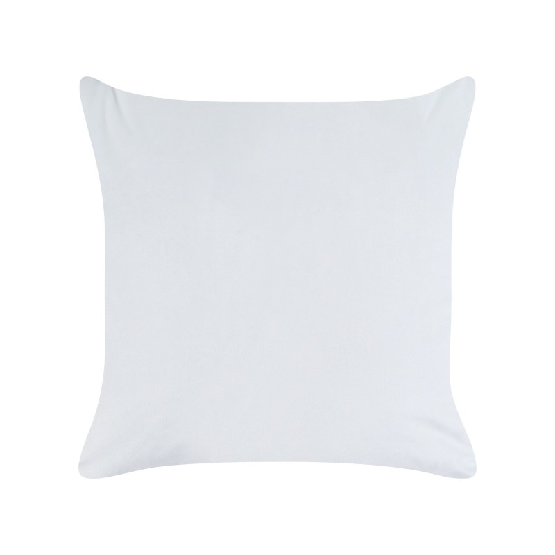 2 bawełniane poduszki dekoracyjne dla dzieci w rybki 45 x 45 cm białe TWEEDIA 2 bawełniane poduszki dekoracyjne dla dzieci w rybki 45 x 45 cm białe TWEEDIA