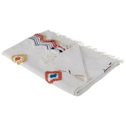 Koc MORENA Bawełna 130 x 180 cm Kolorowy Koc MORENA Bawełna 130 x 180 cm Kolorowy