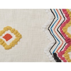 Koc MORENA Bawełna 130 x 180 cm Kolorowy Koc MORENA Bawełna 130 x 180 cm Kolorowy