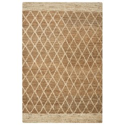 Dywan z juty 200 x 300 cm beżowy ZORAVA Dywan z juty 200 x 300 cm beżowy ZORAVA