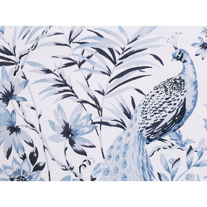 Komplet pościeli BALLARD Bawełna satynowa 155 x 220 cm Niebieski Komplet pościeli BALLARD Bawełna satynowa 155 x 220 cm Niebieski