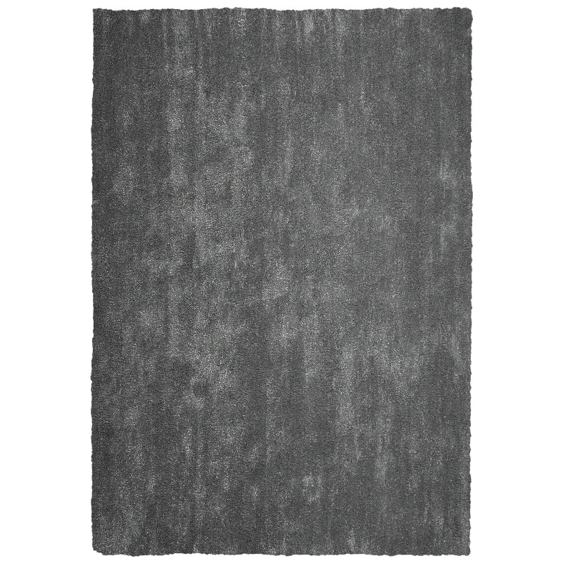 Dywan shaggy 160 x 230 cm ciemnoszary DEMRE Dywan shaggy 160 x 230 cm ciemnoszary DEMRE