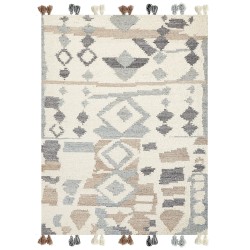 Dywan wełniany kilim 160 x 230 cm wielokolorowy MRGAVET Dywan wełniany kilim 160 x 230 cm wielokolorowy MRGAVET