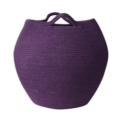 Zestaw 2 koszy PANJGUR Bawełna Purpurowy Zestaw 2 koszy PANJGUR Bawełna Purpurowy